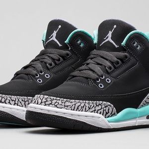 Jordan Retro 3 Tiffany Blue